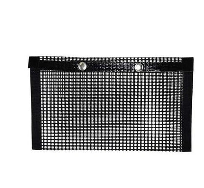 Reusable non-stick BBQ grill mesh bags for outdoor cooking and easy cleanup