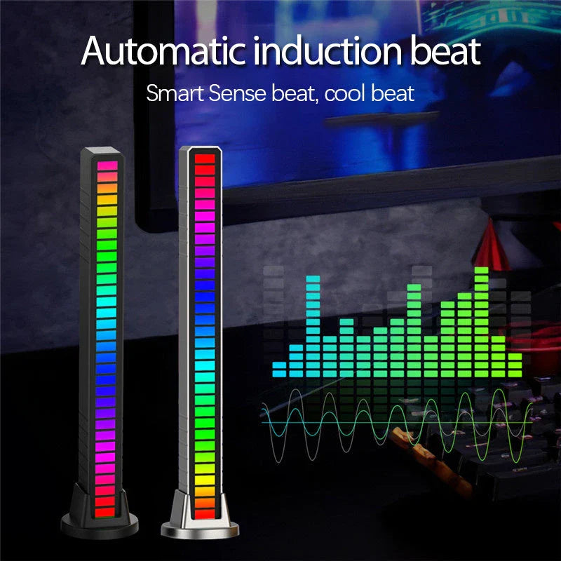 Ambient Music-Syncing LED Strip Lights with Automatic Rhythm Detection and Full Color Spectrum
