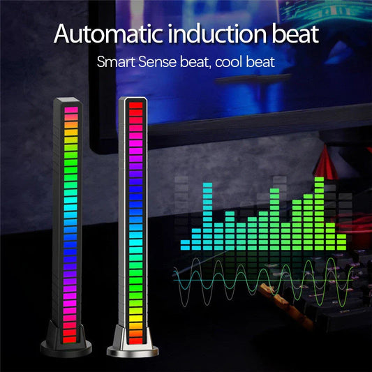 Ambient Music-Syncing LED Strip Lights with Automatic Rhythm Detection and Full Color Spectrum