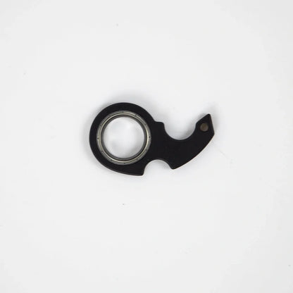 Premium fidget spinner keychain made with durable zinc alloy, available in multiple vibrant colours for stress relief and improved focus