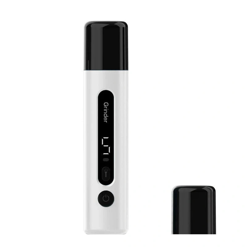Rechargeable electric pet nail grinder with LED light and protective cap