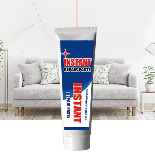 Premium water-based wall repair cream for filling cracks, holes, and peeling paint on interior walls