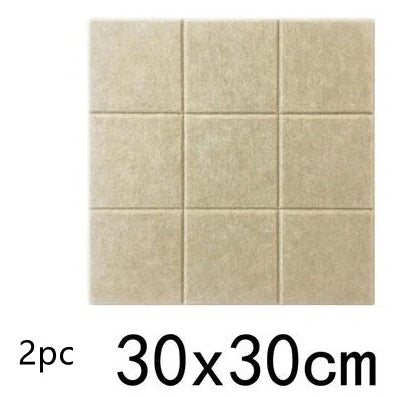 Nordic Small Square Felt Message Board Photo Wall with V-shaped groove design