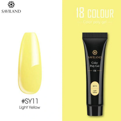 15g Coloured Crystal Nail Extension Glue for vibrant, durable nail art