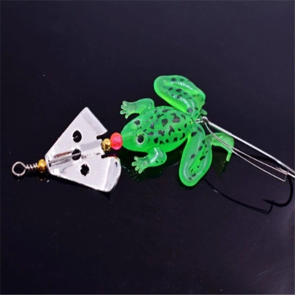 Road bait biomimetic fake bait with anti-hanging bottom hook