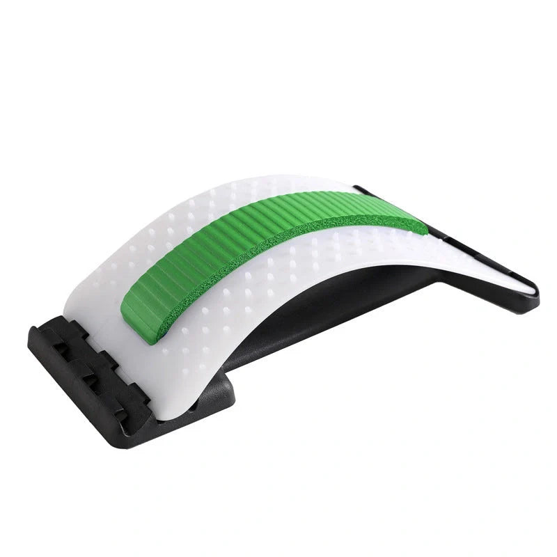 Adjustable Lumbar Orthosis for back pain relief with magnetic points and plastic pins