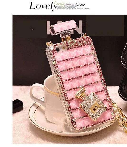 Luxury diamond rhinestone smartphone case in various colors