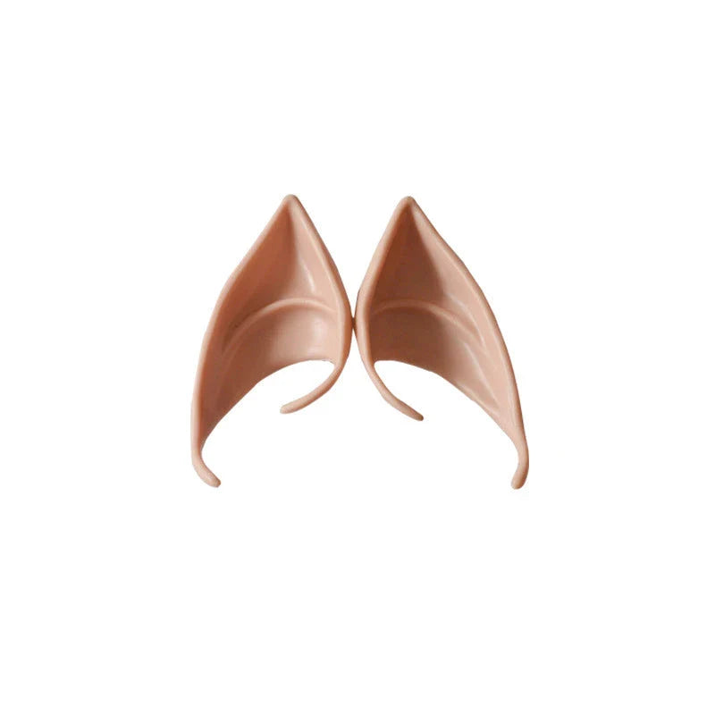 Elf ears in various colours and sizes, made from high-quality, non-toxic latex for a comfortable and realistic Halloween costume accessory