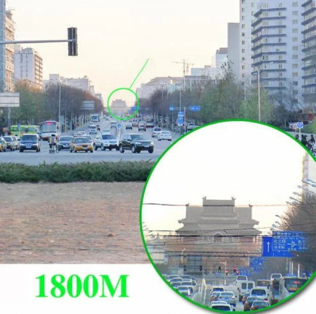 40x60 HD Zoom Telephoto Monocular Telescope with Clip and Tripod for Mobile Phones