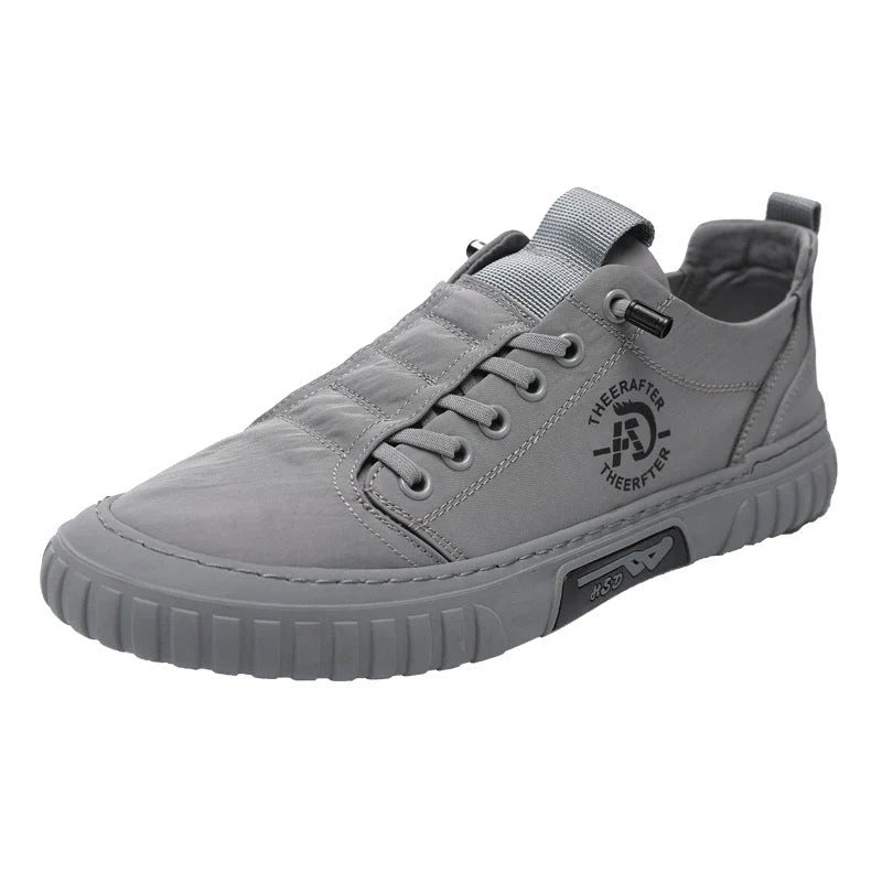 Men's breathable canvas casual shoes in various colors