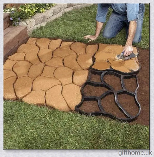 Garden Path Maker Mould for creating custom cement or red mud pathways in your outdoor space