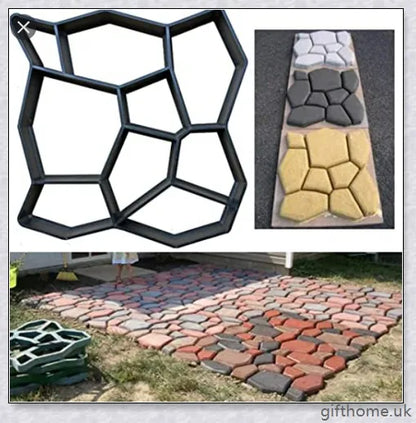 Garden Path Maker Mould for creating custom cement or red mud pathways in your outdoor space