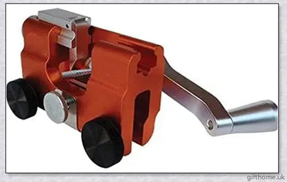 Precision-engineered chainsaw chain sharpening jig for restoring cutting edge and optimizing performance