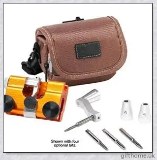 Precision-engineered chainsaw chain sharpening jig for restoring cutting edge and optimizing performance