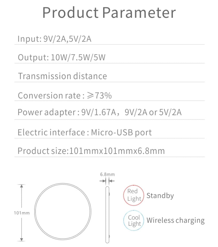 A stylish and fast wireless charger featuring the iconic Legend of Zelda design, perfect for Qi-enabled devices.