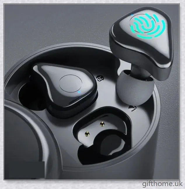 Bluetooth speaker with built-in headset in white and black colours, delivering immersive sound quality and hands-free convenience.