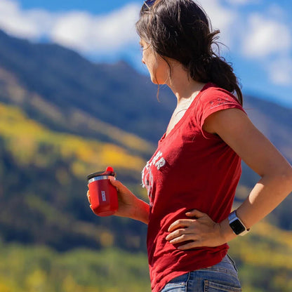 Insulated Stainless Steel Coffee Mug in various vibrant colours, perfect for daily use and on-the-go adventures
