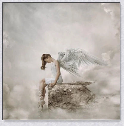 Spooktacular 3D Angel Devil Wings in black and white, perfect for Halloween costumes and celebrations