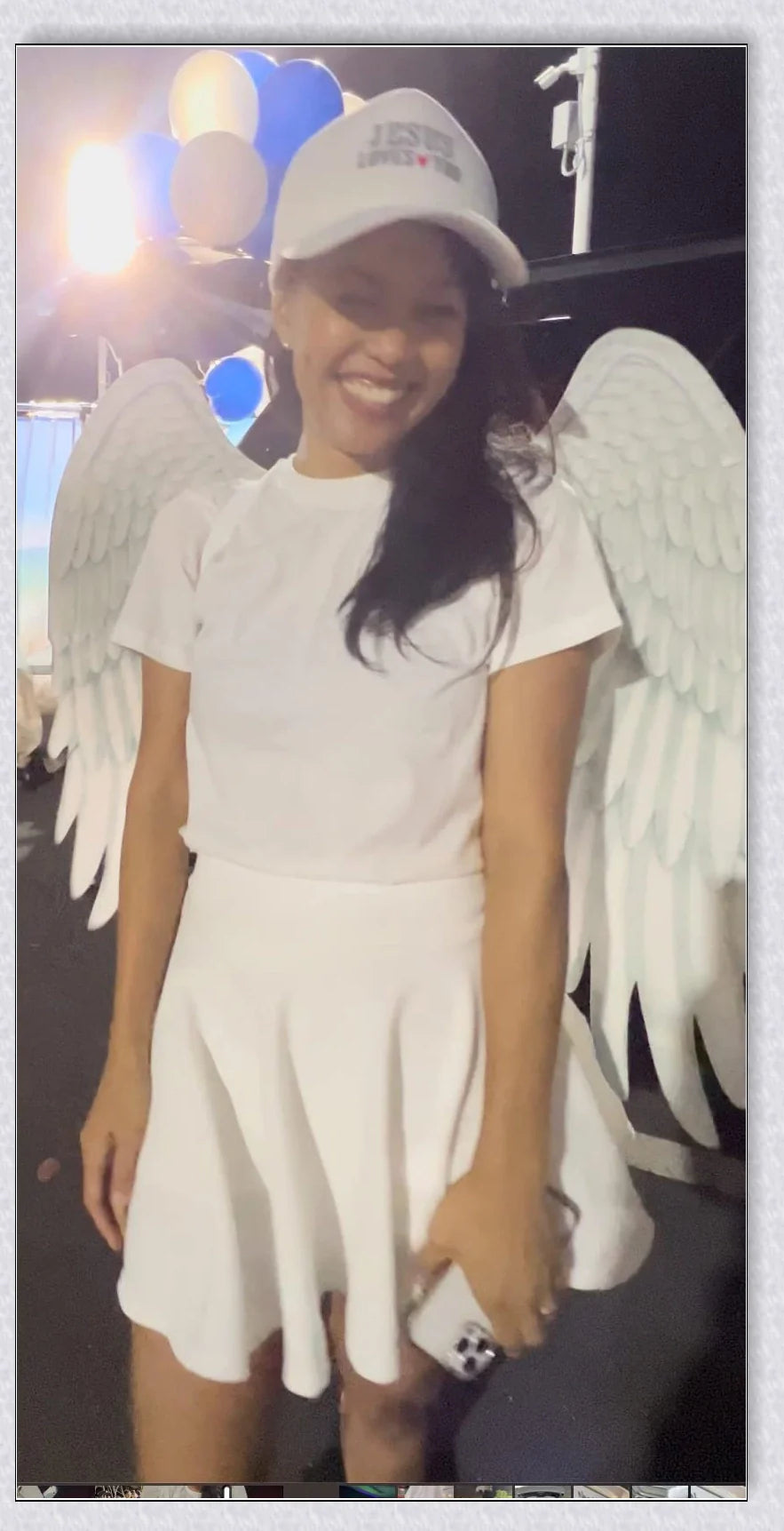 Spooktacular 3D Angel Devil Wings in black and white, perfect for Halloween costumes and celebrations