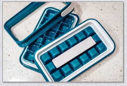 Iceduo Ice Cube Maker - Innovative Silicone Mold for Effortless Ice Cube Dispensing