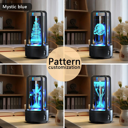 Elegant 2-in-1 Bluetooth speaker lamp with touch control, available in various color and design options