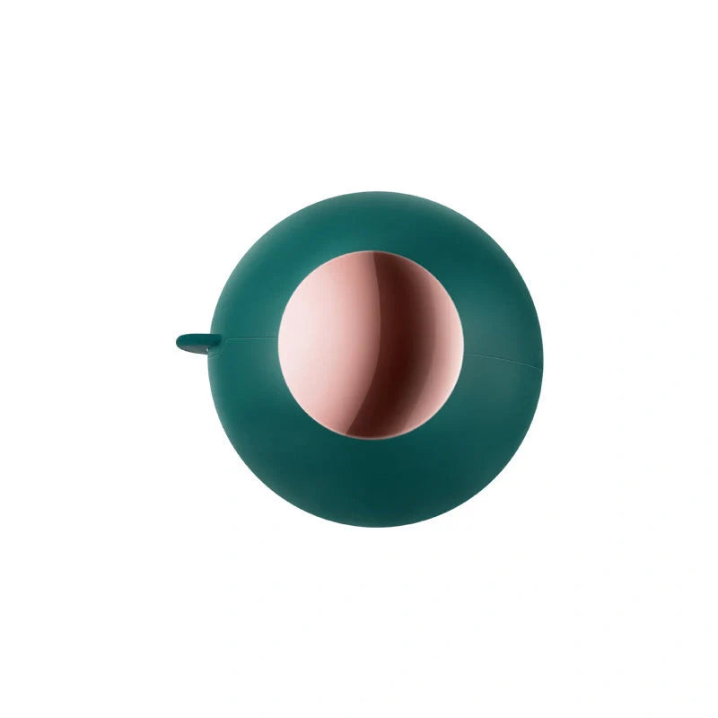 Reusable gel lint roller for pet hair in green gold
