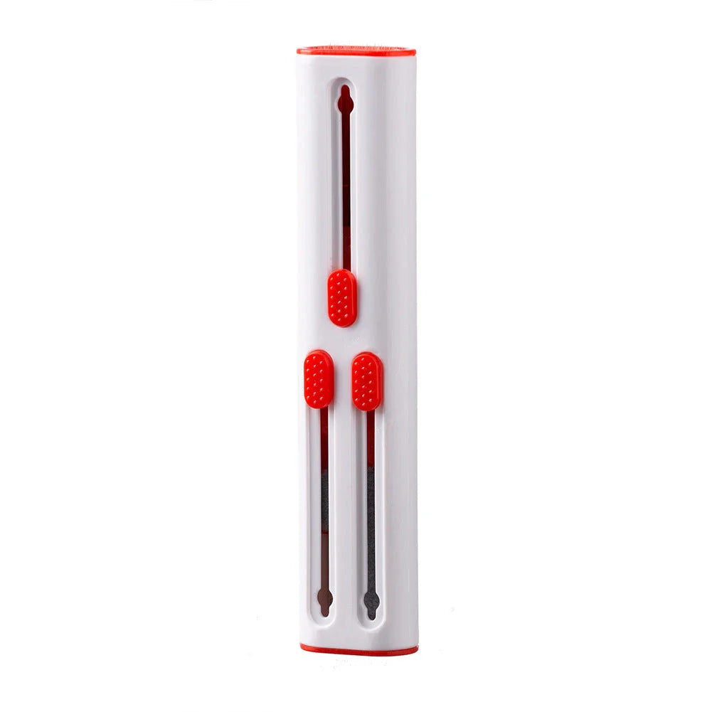 Premium wireless earbud cleaning kit with soft microfiber brush for efficient and convenient maintenance of earbuds and charging case