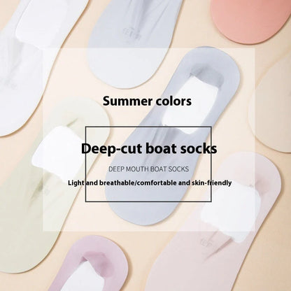 Premium cotton invisible summer socks in a variety of colours and packaging options