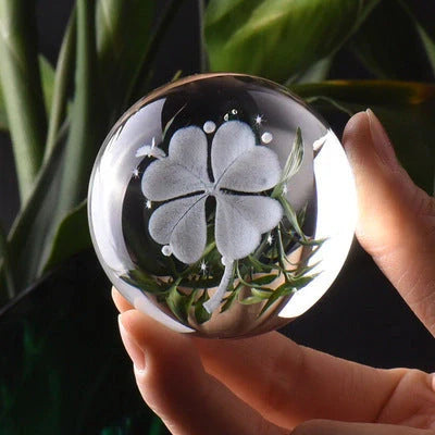 LED Music Box with luminous crystal ball showcasing Milky Way or Solar System 3D perspective