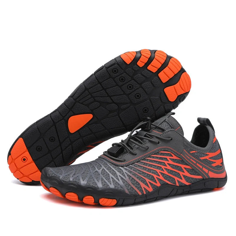 Smmer Water Shoes with non-slip rubber sole and mesh upper in various colours