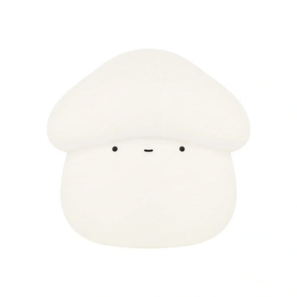 Adorable mushroom-shaped night light with warm white glow, perfect for bedside use
