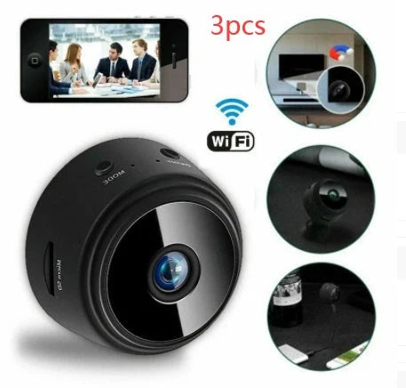 A9 Magnetic Suction Security Camera with HD and infrared night vision features
