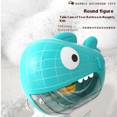 Baby Bath Toys Bubble Music Machine producing bubbles with soothing music