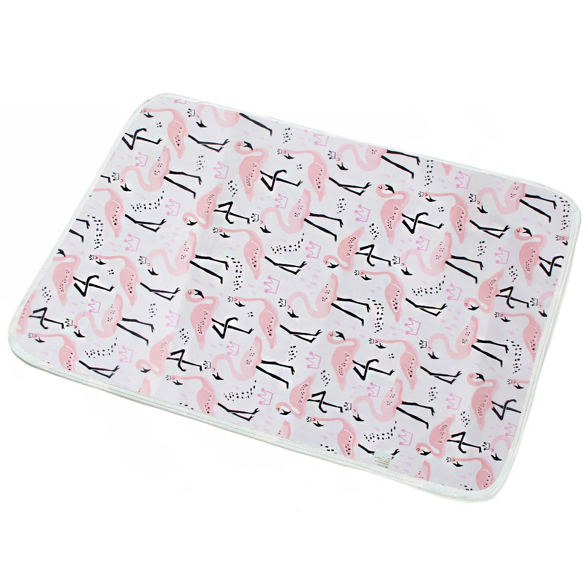 Cotton cartoon waterproof baby changing pad with playful patterns, 50*70cm