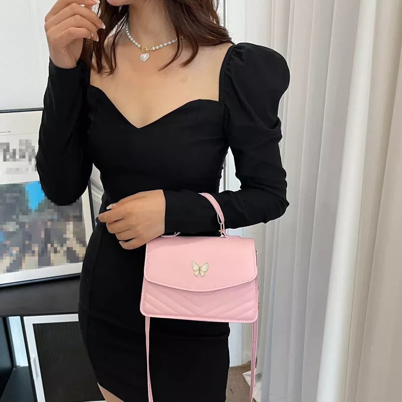 Women's PU Shoulder Messenger Bag in multiple colours with adjustable strap
