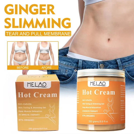 Powerful slimming cream with natural ingredients for targeted fat reduction and cellulite elimination