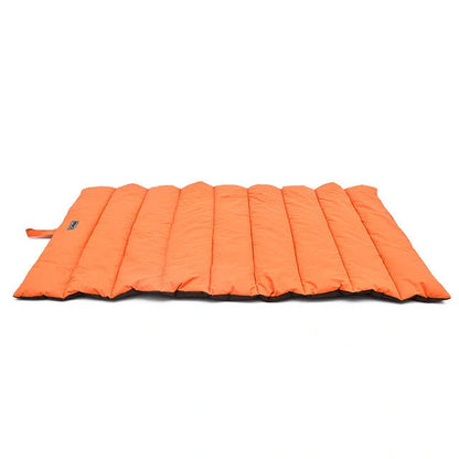 Waterproof and bite-resistant pet mat with portable handle in various colors