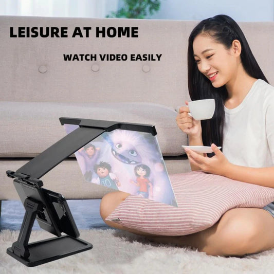 12 Inch Mobile Phone Screen Amplifier with folding shading for iPad movies