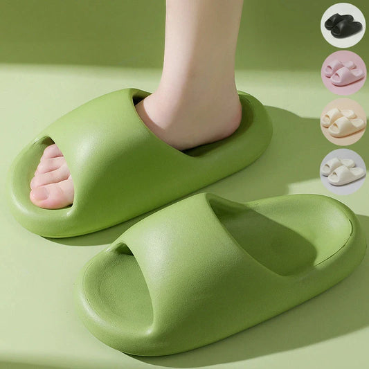 Bread Shoes Soft Slippers in candy colours with 3.5cm thick sole