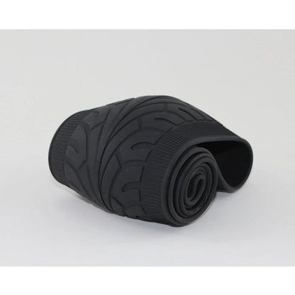 Anjiemei Silicone Steering Wheel Cover in various colours on a car steering wheel