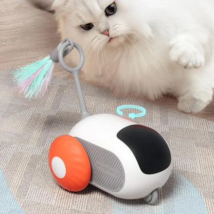 Wireless Interactive Cat Toy Car with Remote Control - Engaging Feline Fun