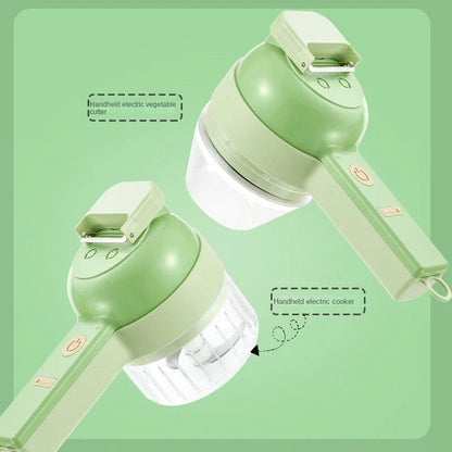 Electric food processor with sleek, modern design for efficient meal preparation
