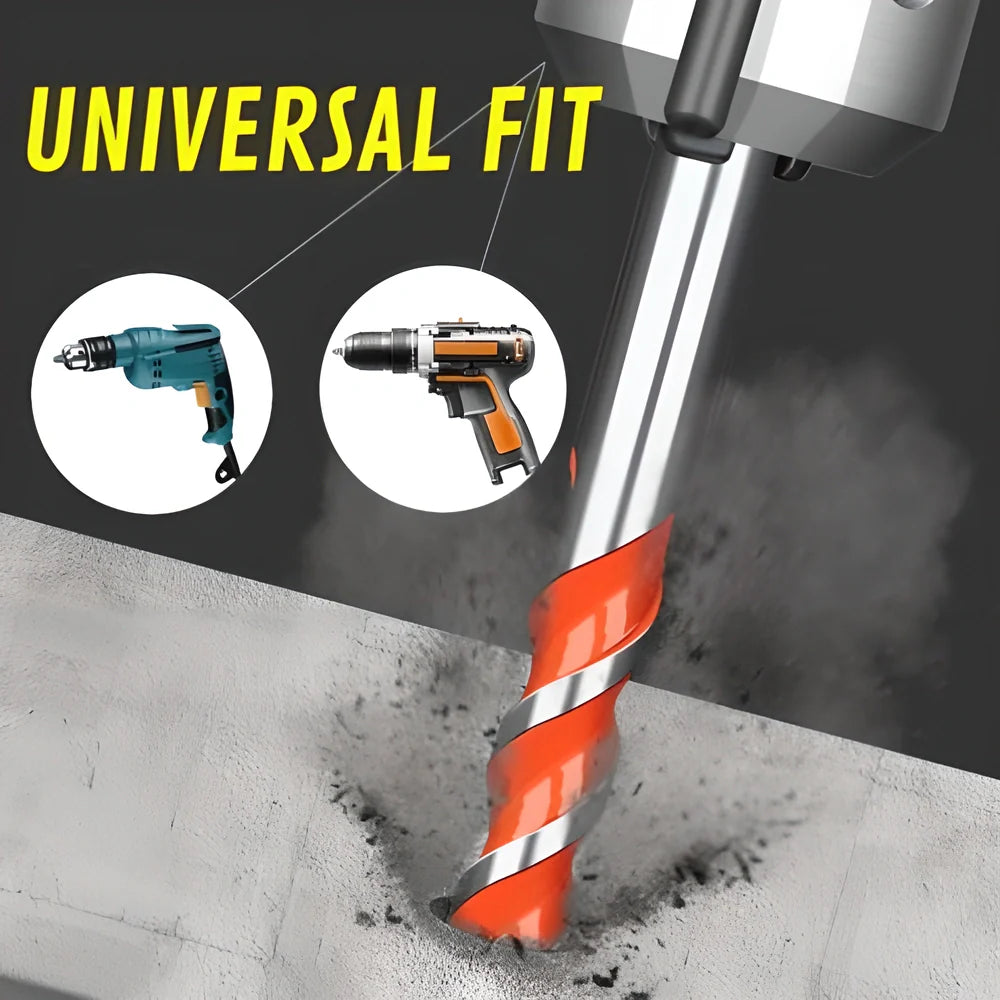 Premium Multi-Functional Tungsten & Carbide Drill Bits - Versatile Set for Drilling Through Steel, Concrete, Brick, Glass, and More