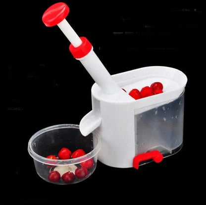 Premium stainless steel grape and fruit nucleator knife with ergonomic design for effortless slicing of small fruits