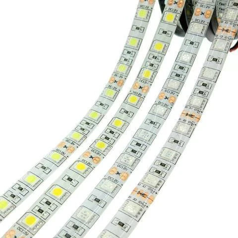 Stunning 60-Bead LED Light Strips with Waterproof Epoxy Coating for Versatile Illumination