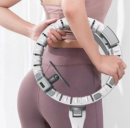 Smart Counting Hoop with adjustable sections for fitness and weight loss