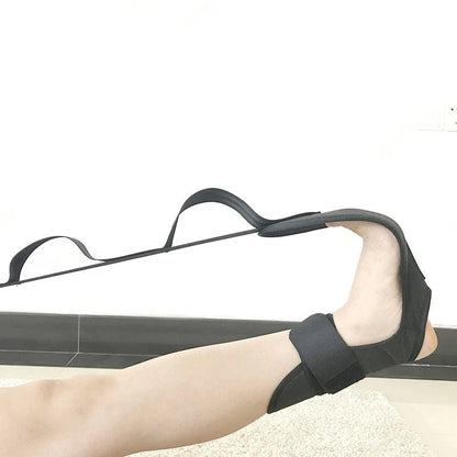 Premium Yoga Stretching Belt for Foot Drop and Hemiplegia Rehabilitation - Customizable, Comfortable, and Safe Stretching Aid