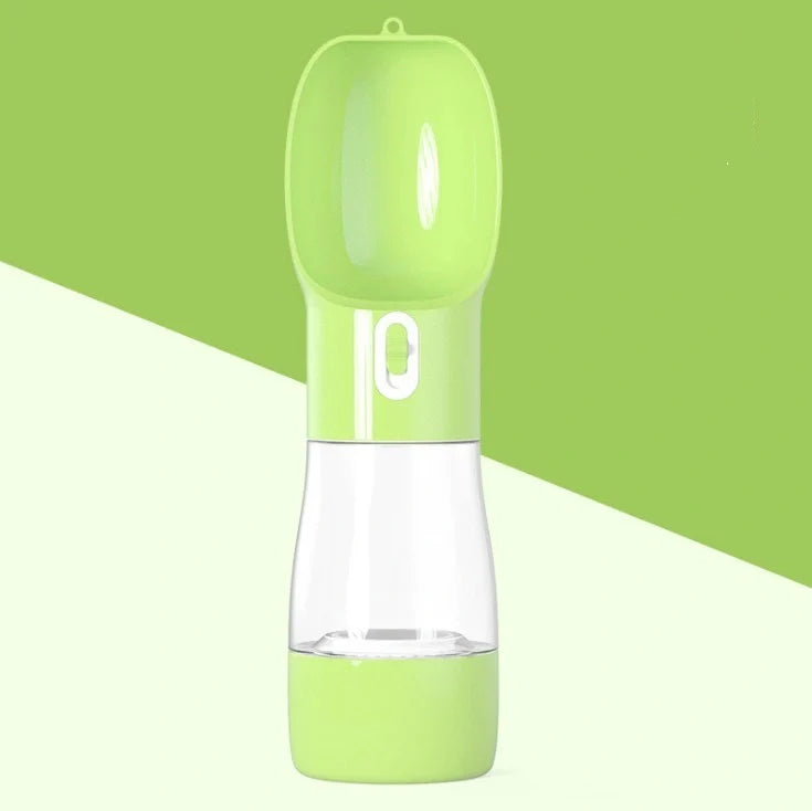 Traveling Out Portable Dog Water Dispenser with food and water compartments