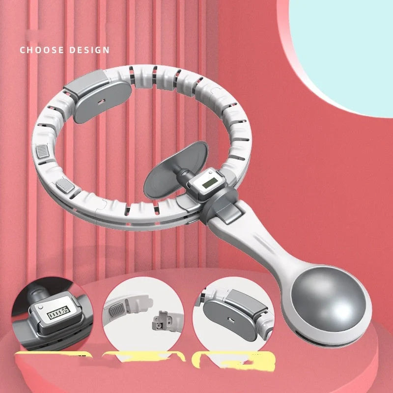 Smart Counting Hoop with adjustable sections for fitness and weight loss