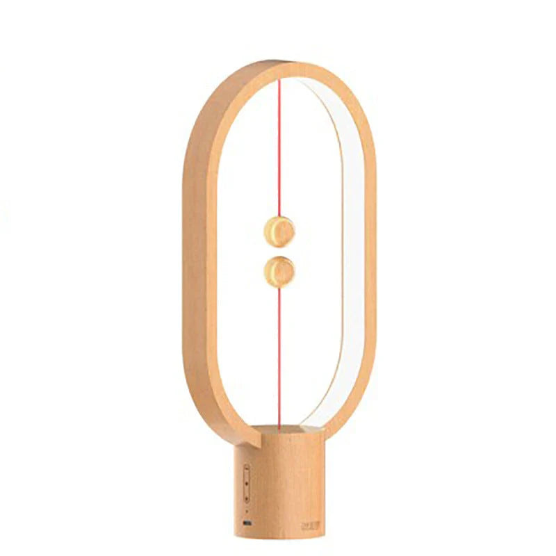 Premium magnetic bedside lamp with dual-colour LED lighting, touch-sensitive dimming controls, and sleek, compact design for bedroom